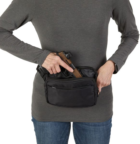 US PeaceKeeper Products - Suburban Sidekick - Black 8.25in x 5.5in x 2.25in view 3
