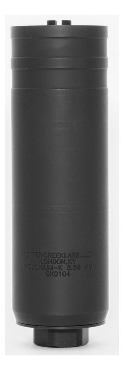 Otter Creek Labs Polonium K Direct Thread Suppressor 5.56mm 1.62 Diameter 4