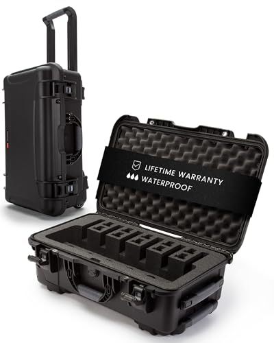 Nanuk 935 Hard Case with Wheels and 6 UP Custom Foam Insert, IP67 Waterproo view 2