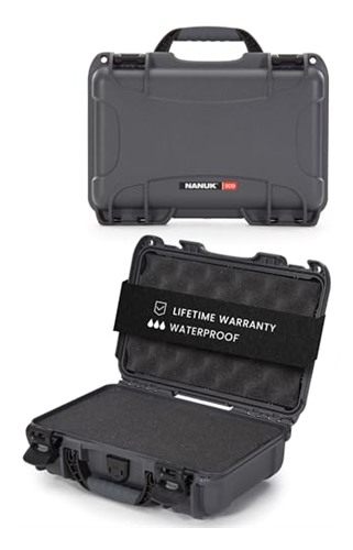 Nanuk 909 Hard Case with Customizable Cubed Foam, IP67 Waterproof Crushproo view 2