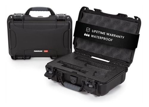 Nanuk 909 Hard Case with Custom Foam Insert for Glock, IP67 Waterproof Crus view 2