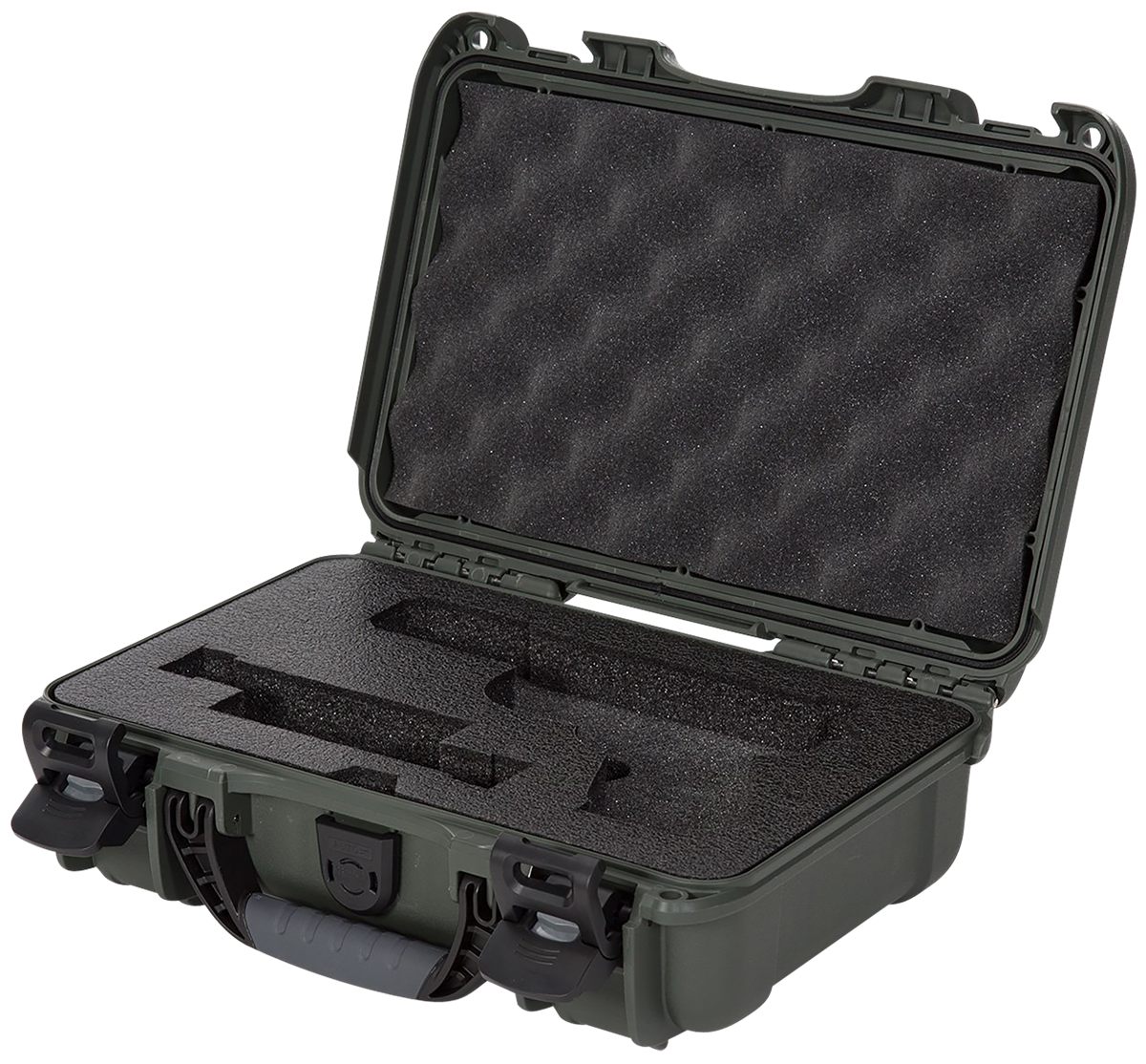 Nanuk 909 Hard Case with Custom Foam Insert for Glock, IP67 Waterproof Crus