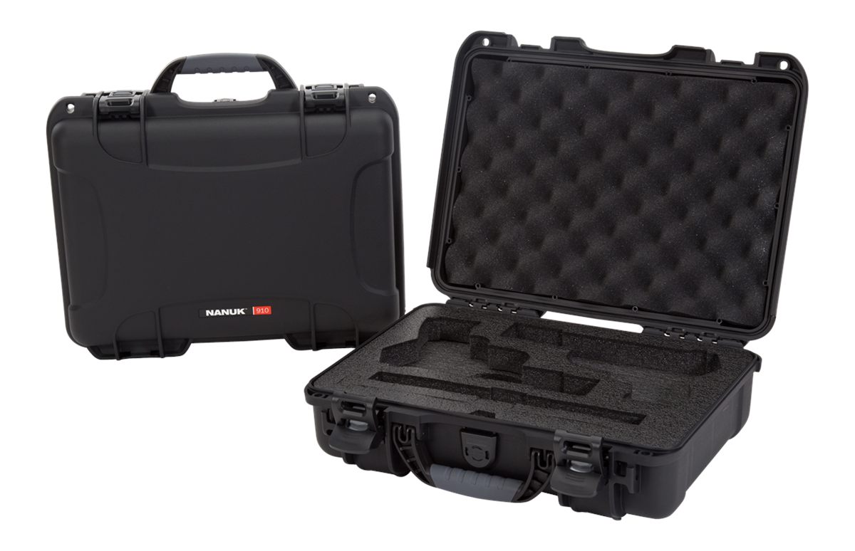 Nanuk 910 Hard Case for 2 UP Classic Single Sporting Gear, IP67 Waterproof