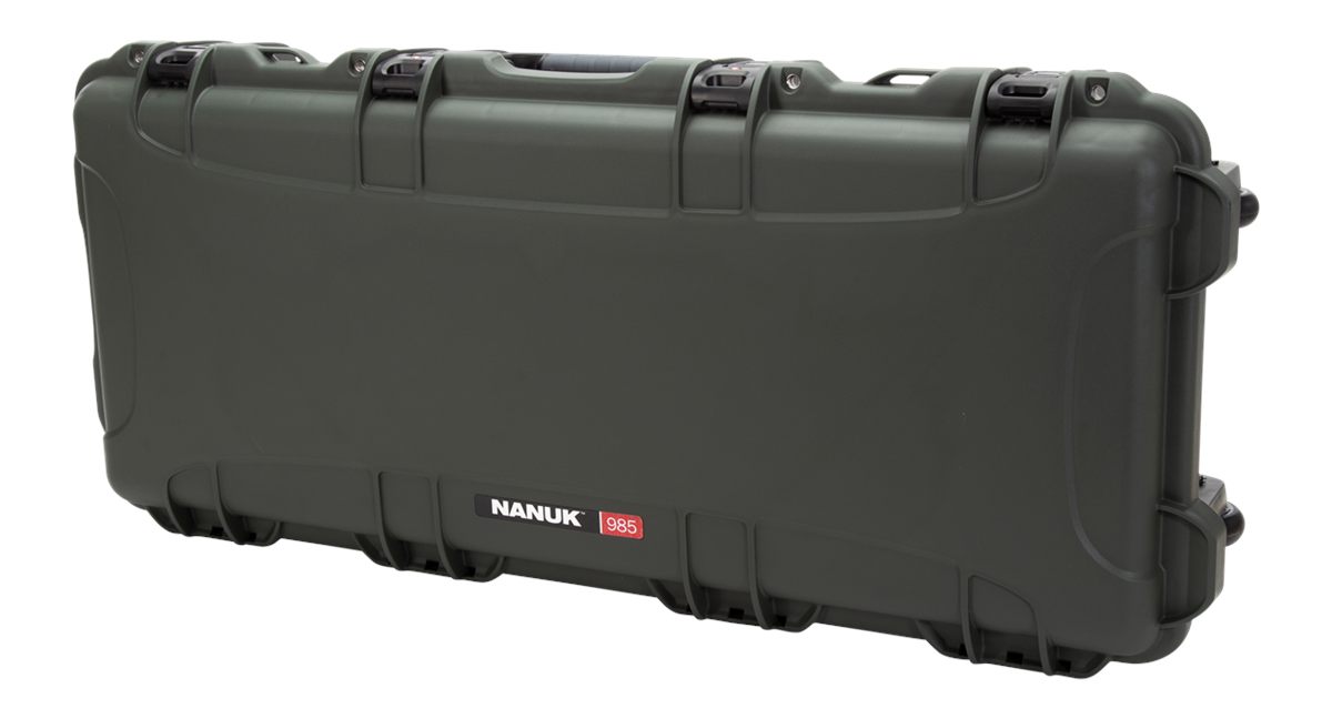 Nanuk Gear Protection USA 9851006 985 36in Olive Resin Tactical Rifle/Taked