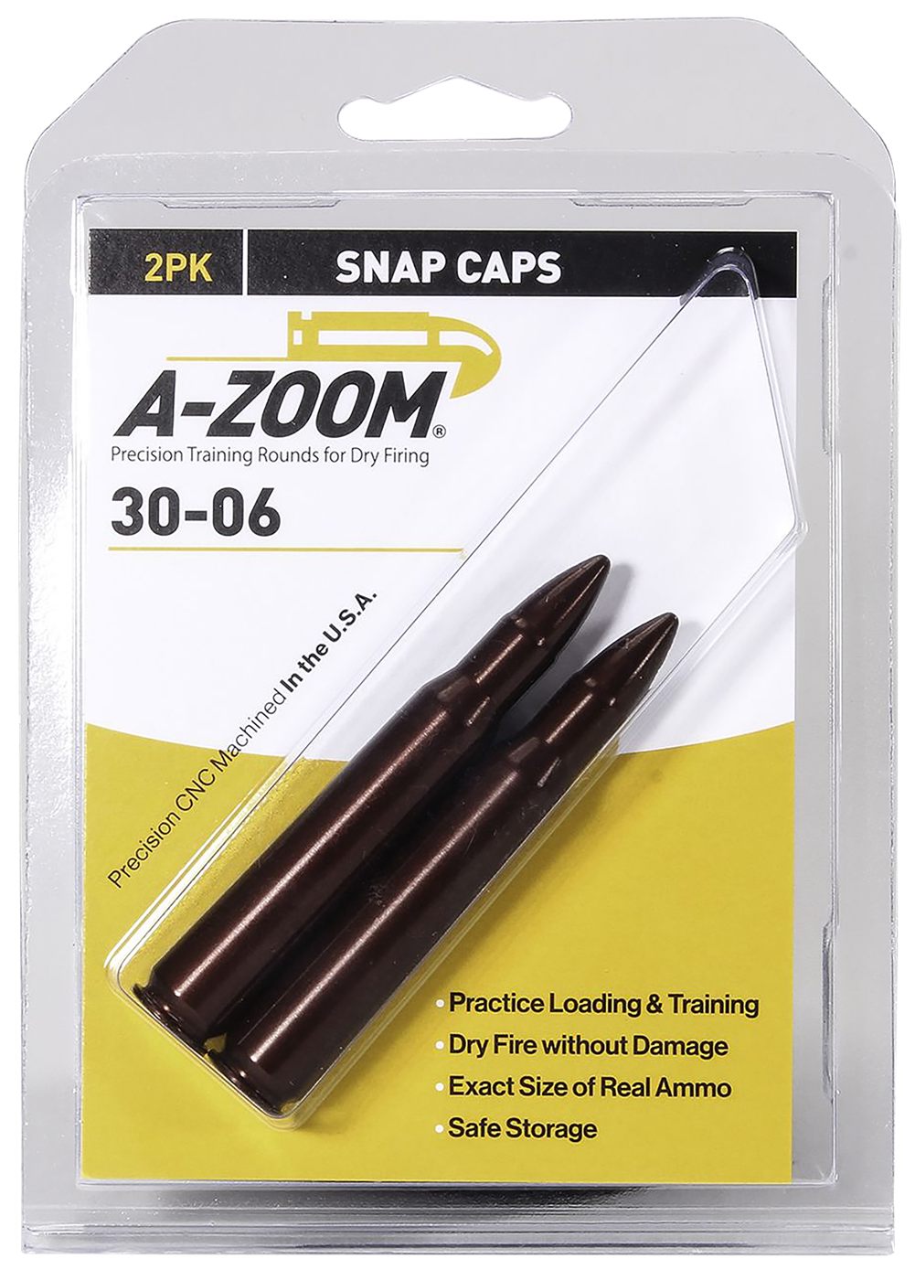 Pachmayr GUN Works A-Zoom 12227 Rifle Snap Cap 30-06 Springfield 2 Pack