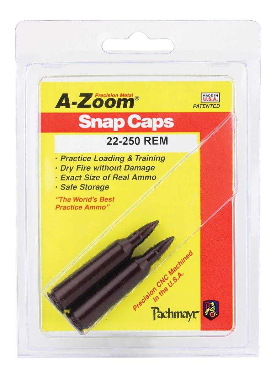 Tacstar Division A-Zoom Metal Snap CAP .22-250 Remington 2-Pack