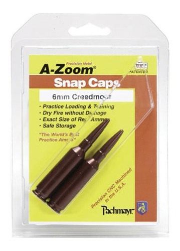 A Zoom 6mm Creedmoor 2pk Snap Cap view 2