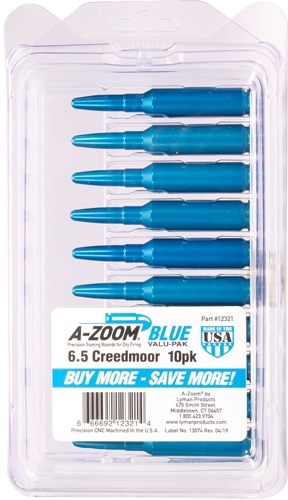 A Zoom Snap Cap 6.5 Creedmoor Blue 10 pk. view 2
