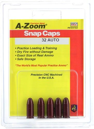 Tacstar Division A-Zoom 15153 Pistol Snap Cap 32ACP 5 Pack view 2