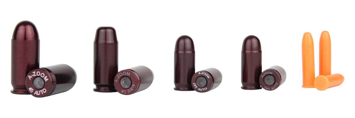Pachmayr GUN Works A-Zoom 16185 Variety Pack Military/LE 9mm/40S W/45ACP/22