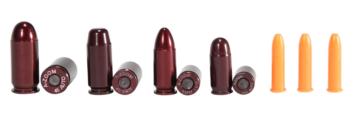 Pachmayr GUN Works A-Zoom Metal Snap Caps Variety Pack NRA Instructor 3-.22