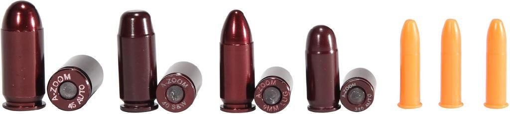Pachmayr GUN Works A-Zoom Metal Snap Caps Variety Pack NRA Instructor 3-.22 view 2