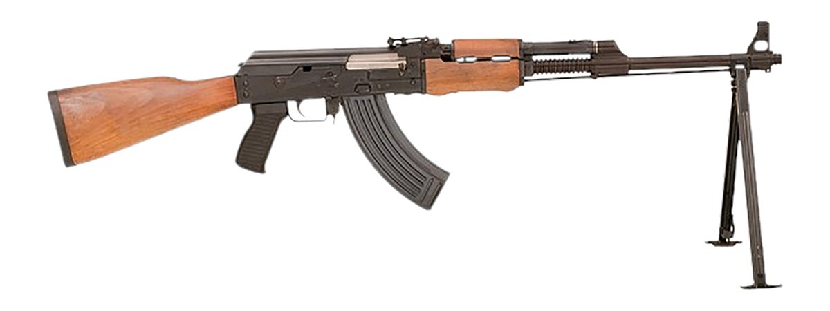 Zastava Arms Usa ZR72762W Zpap M72 RPK 7.62x39mm 30+1 21in Black Finned Bar