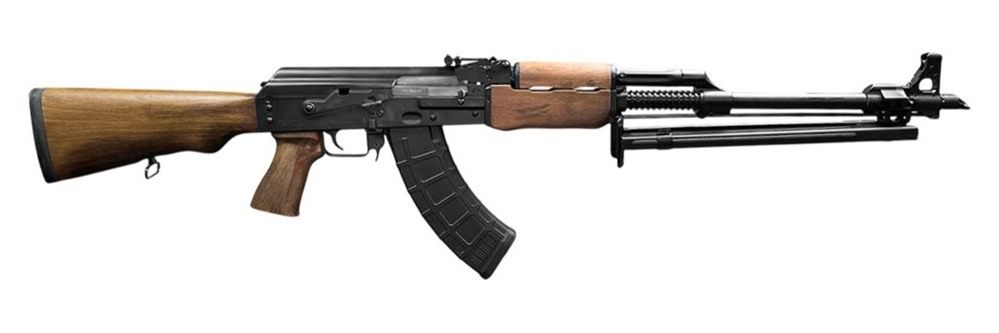 Zastava Arms Usa ZR72762W Zpap M72 RPK 7.62x39mm 30+1 21in Black Finned Bar view 2