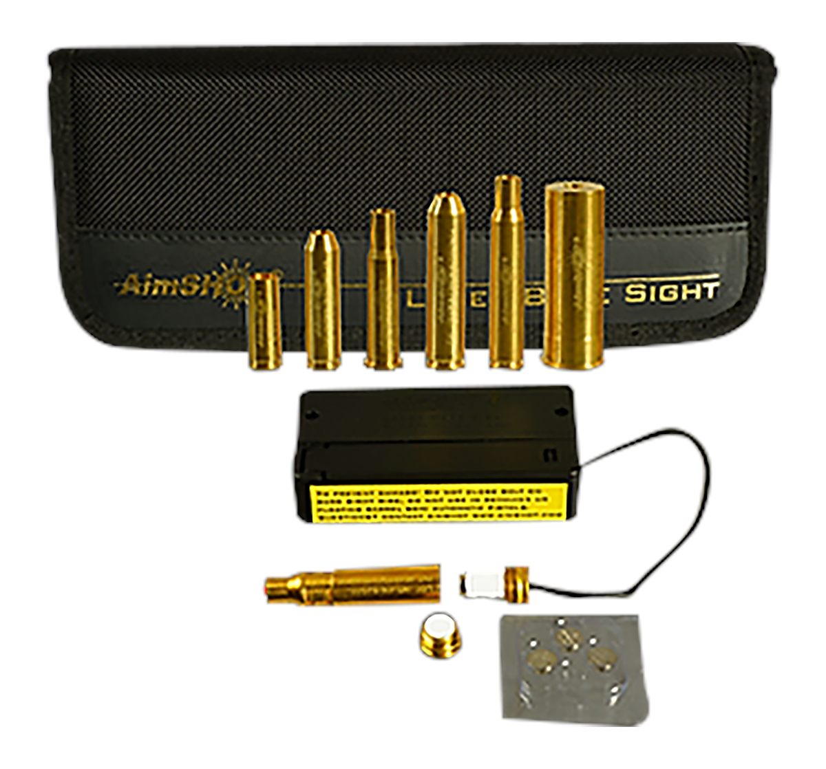 Aimshot KTRIFLE Boresight Rifle Kit Laser Universal Calibers Brass
