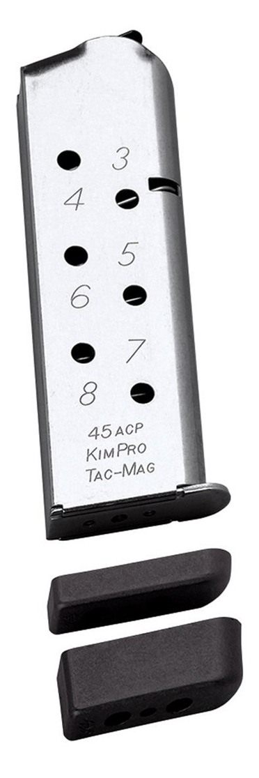 Kimber America KimPro Tac-Mag 1911 Handgun Stainless Steel Full-Length Grip view 2