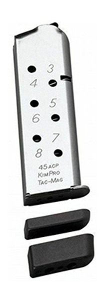 Kimber America KimPro Tac-Mag 1911 Handgun Stainless Steel Full-Length Grip view 3
