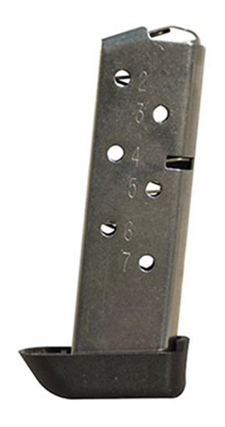 Kimber Mfg.,1200164A Micro w/ Base Pad 7rd 380 ACP Silver Stainless Steel view 2