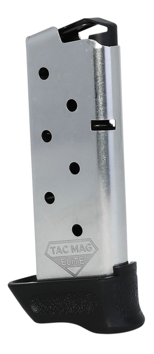 Kimber Mfg, 1200851A Micro 9 Tac-Mag 7rd Extended 9mm Luger Silver
