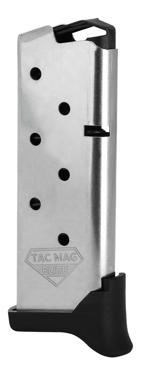 Kimber America Mfg, 1200930A Micro 9 Tac-Mag 7rd Extended 9mm Luger Silver