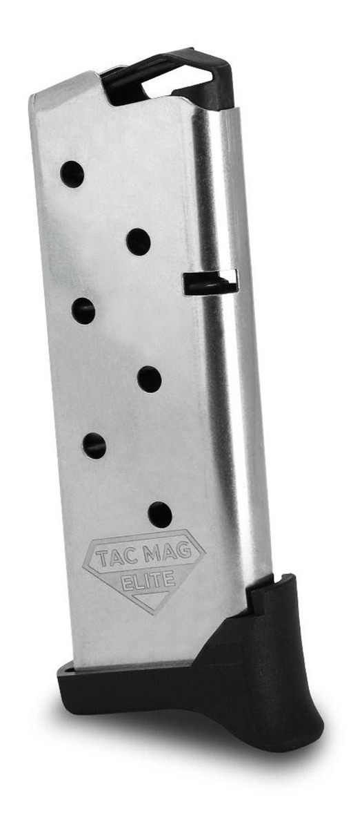 Kimber America Mfg, 1200930A Micro 9 Tac-Mag 7rd Extended 9mm Luger Silver view 2