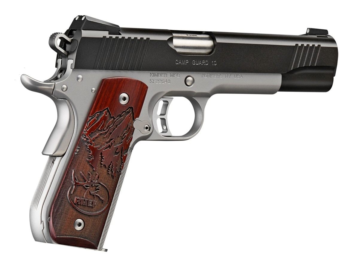 Kimber Mfg, 3000233 Camp Guard 10mm Auto 8+1 5in Stainless Match Grade Barr