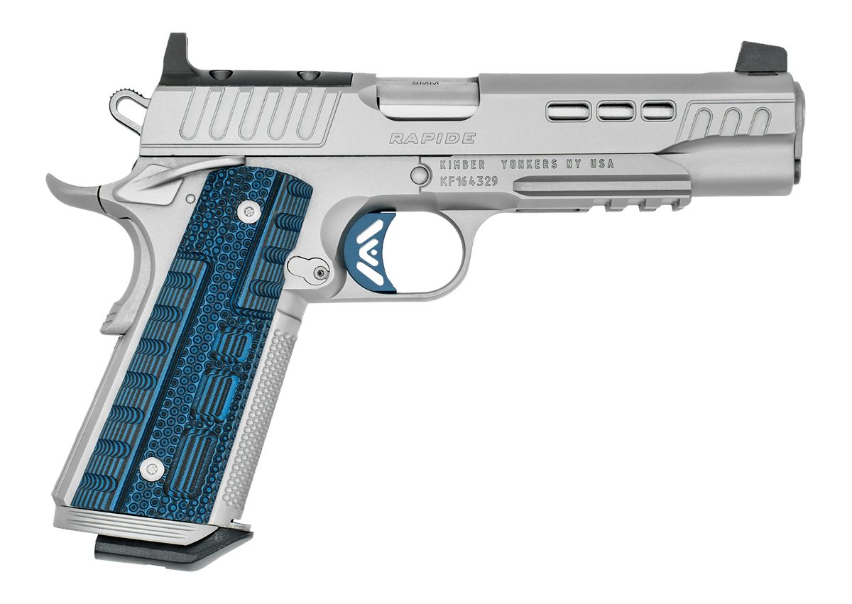 Kimber Mfg.,3000454 Rapide ICE OR 45 ACP 8+1 5in Stepped Cocking Serrations