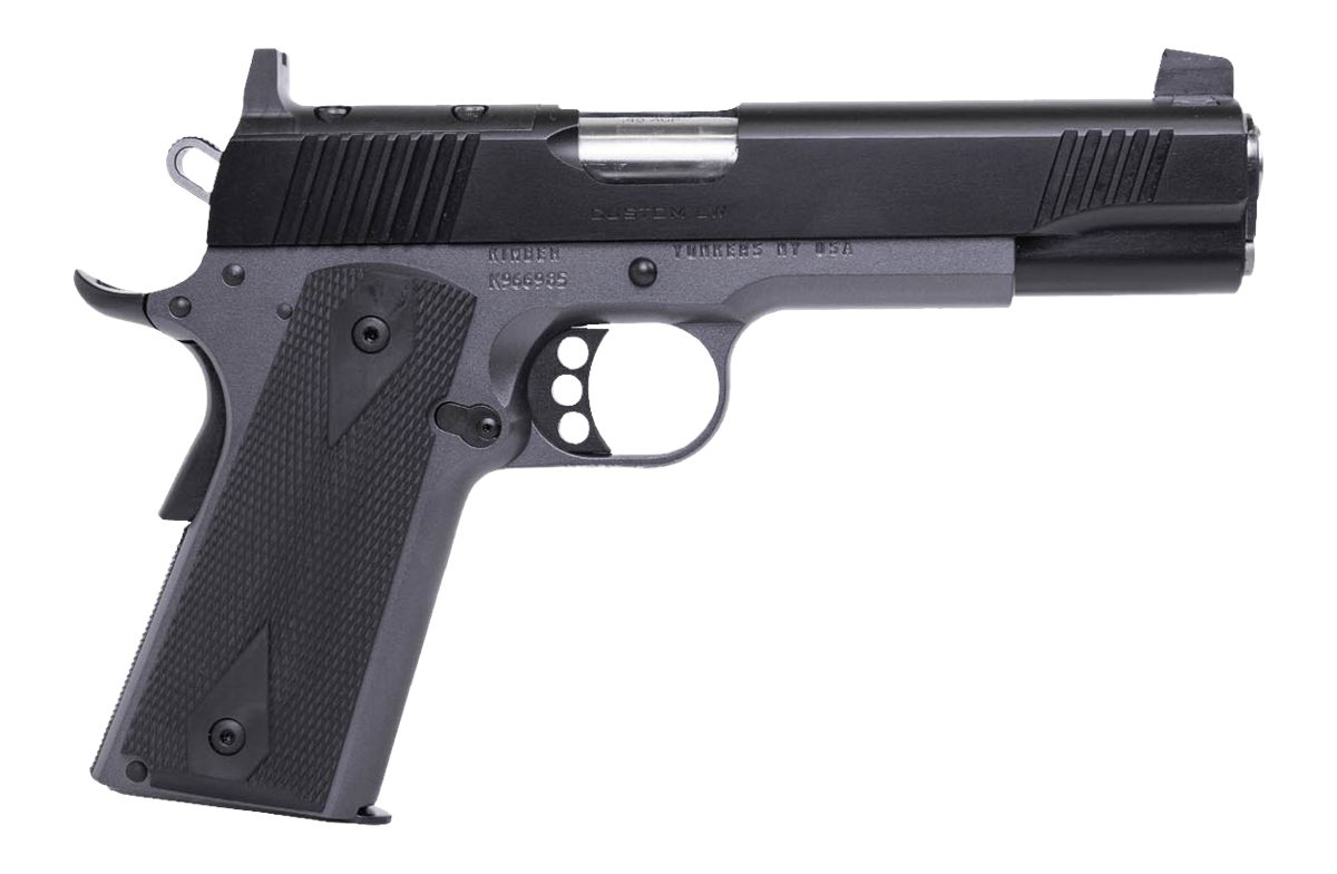 Kimber Mfg.,3000458 Custom LW Shadow Ghost OR TFS 45 ACP 8+1 5in Black Matc