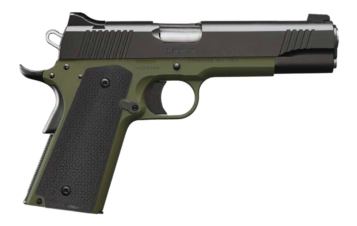 KIMBER 1911 CUSTOM LW 45ACP 5 RANGER GREEN MP