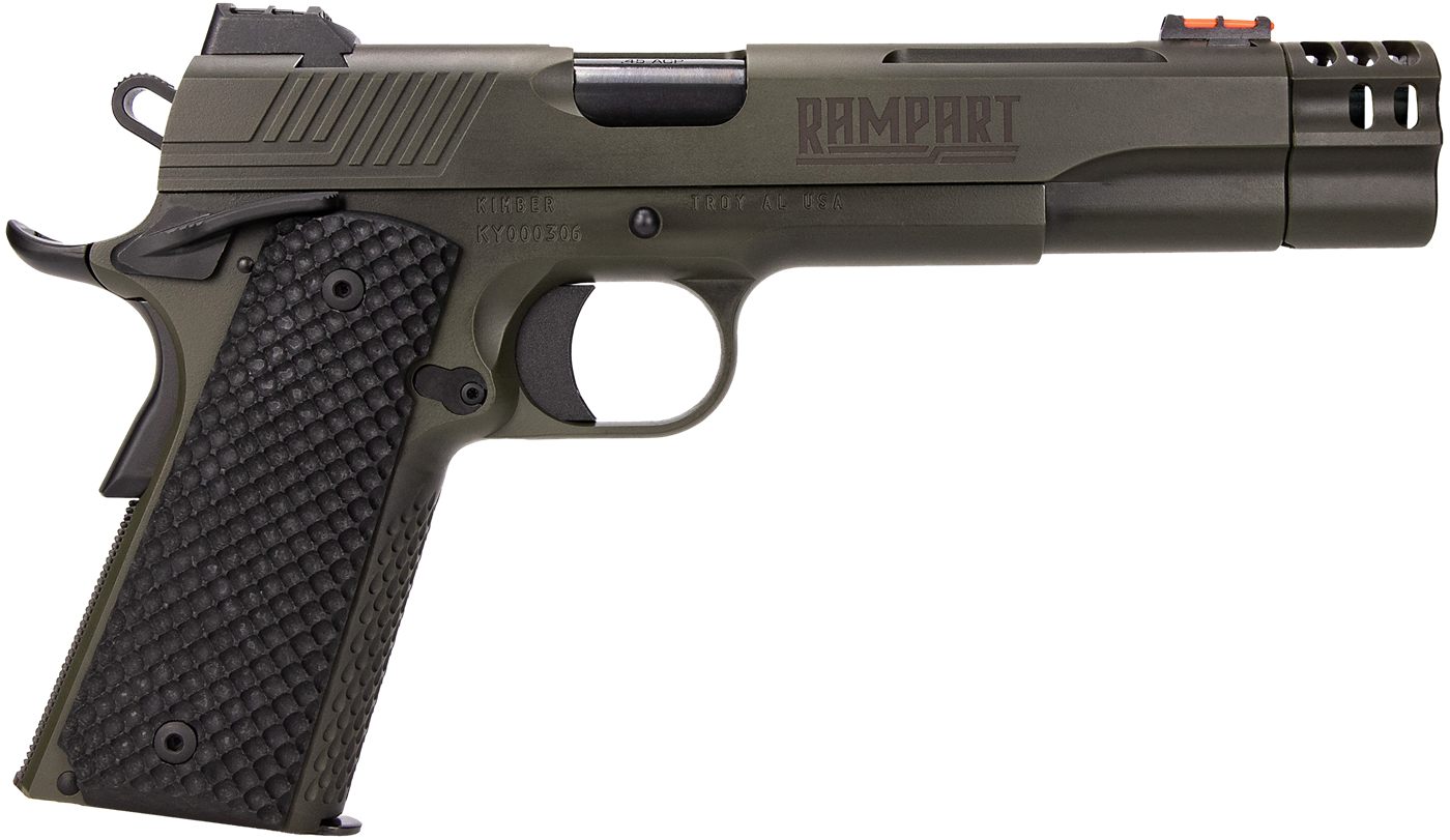Kimber America Mfg.,3000468 Rampart 10mm 8+1 5in Cerakote Stainless Steel S