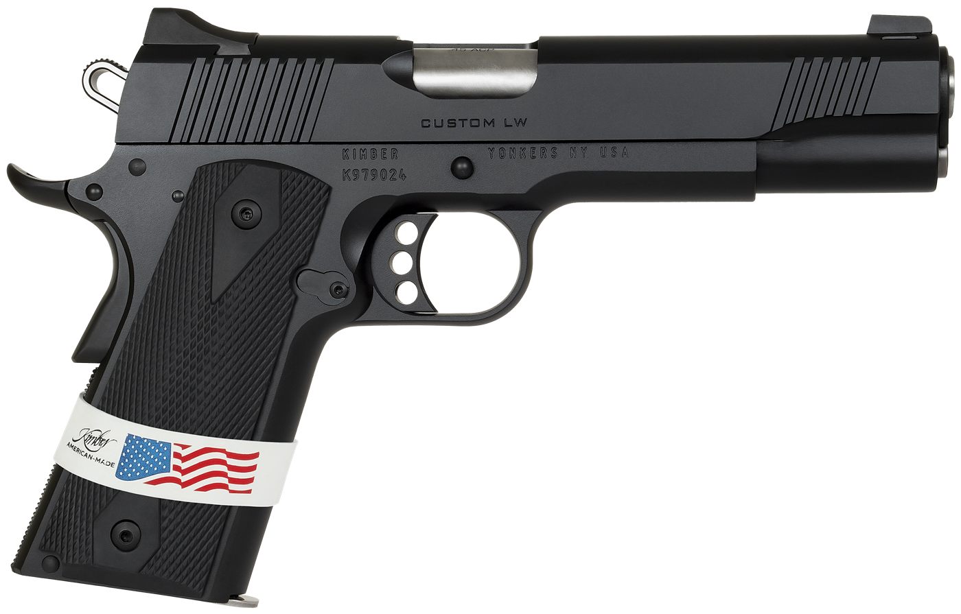 Kimber Mfg, 3000500 Custom LW Liberty 45 ACP 7+1 5in Stainless Match Grade