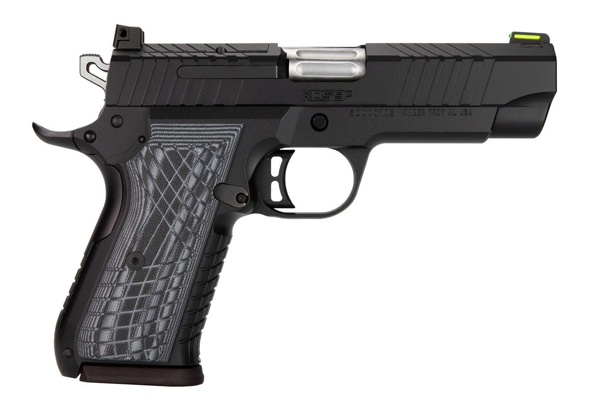 Kimber Mfg.,3100010 KDS9C 9mm 15+1 4.09in KimPro Black Front and Rear Serra