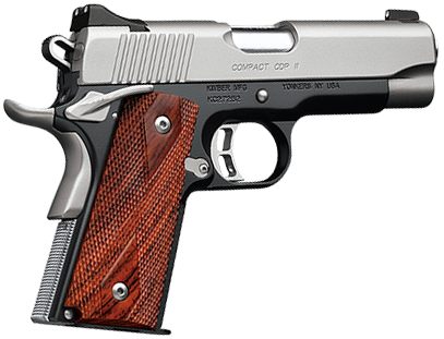 Kimber America Mfg.,3200018CA Custom CDP II (CA) 45 ACP 8+1 5in Front Serra view 2