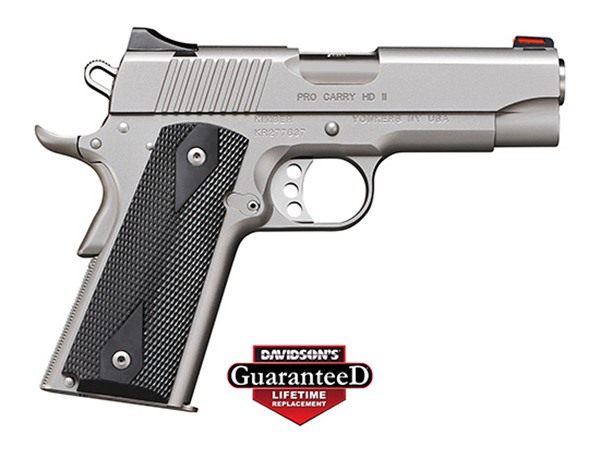 Kimber Mfg.,3200044CA Pro Carry HD II (CA) 38 Super 9+1 4in Stainless Steel view 2