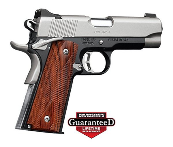 Kimber America Mfg.,3200055CA Pro CDP II (CA) 45 ACP 7+1 4in Satin Silver S view 2