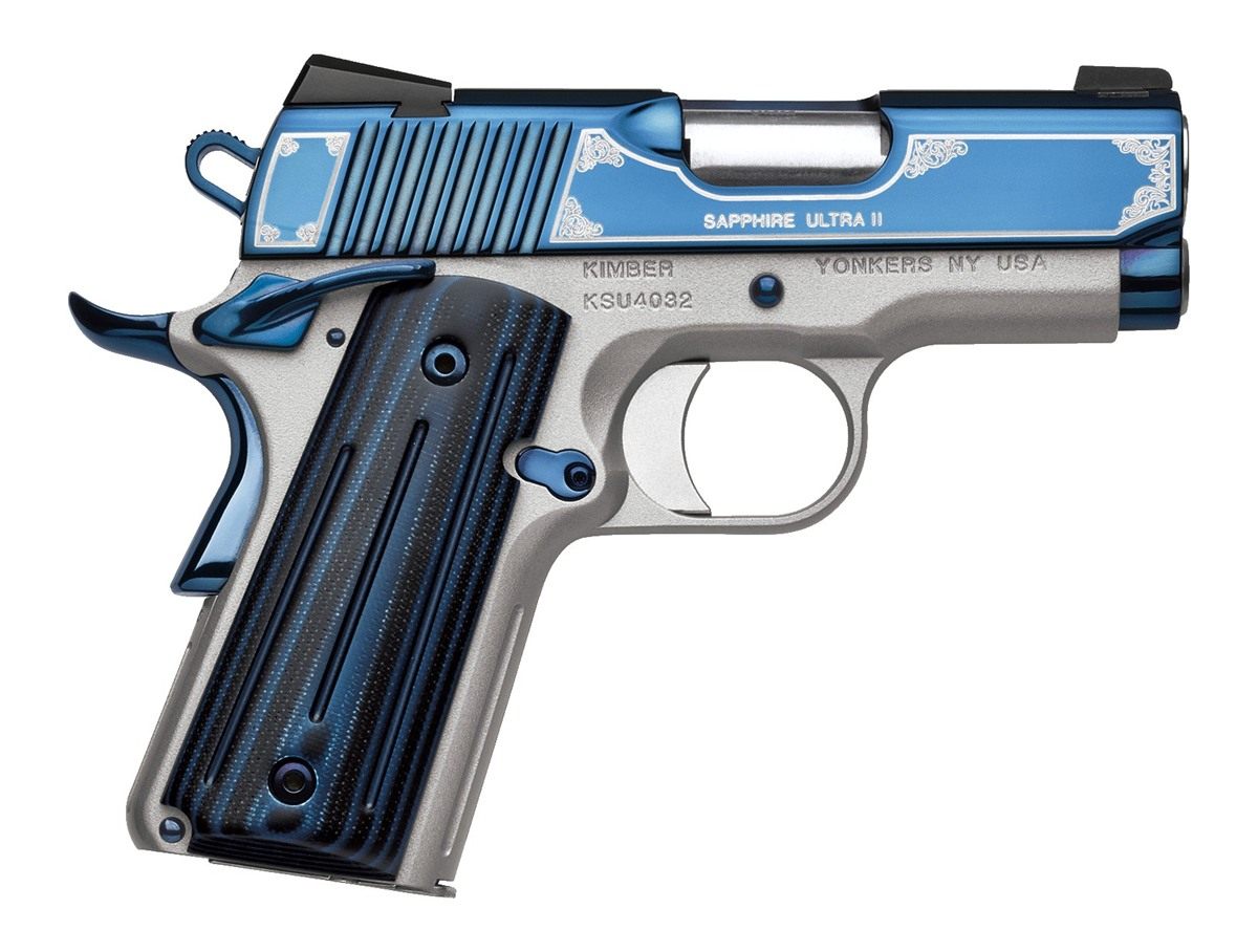 Kimber Mfg, 3200362 Ultra II 45 ACP 7+1 3in Stainless Match Grade Barrel, E