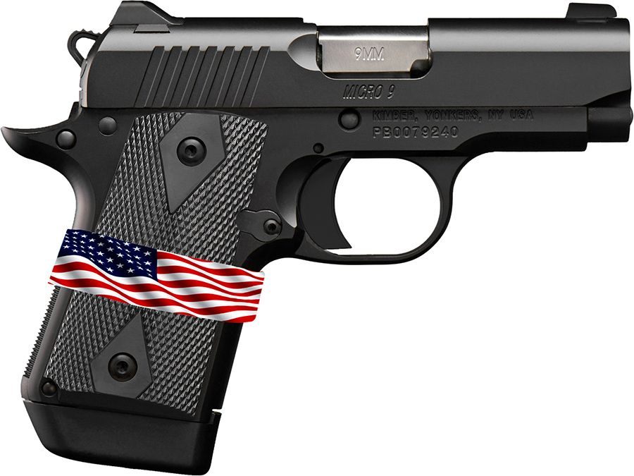 Kimber Mfg, 3300244 Micro 9 Liberty 9mm Luger 7+1 3.15in Stainless Ramped B view 2