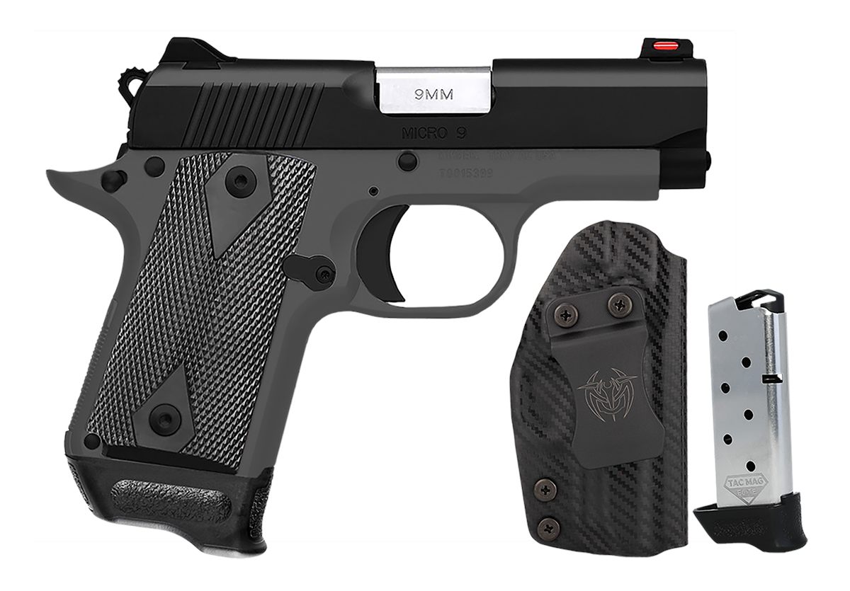 Kimber America Micro 9 Shadow Ghost RTC-K Bundle Pistol Holster, 2-7RD Mags