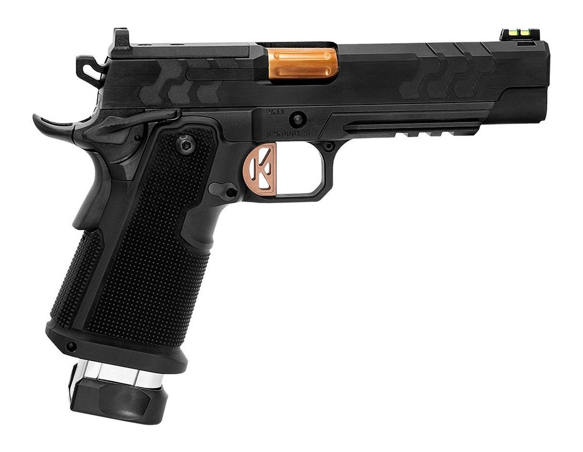 Kimber Mfg.,3500051 2K11 (OR) 9mm 20+1 5in High Polished w/ Coyote PVD, Bru view 2
