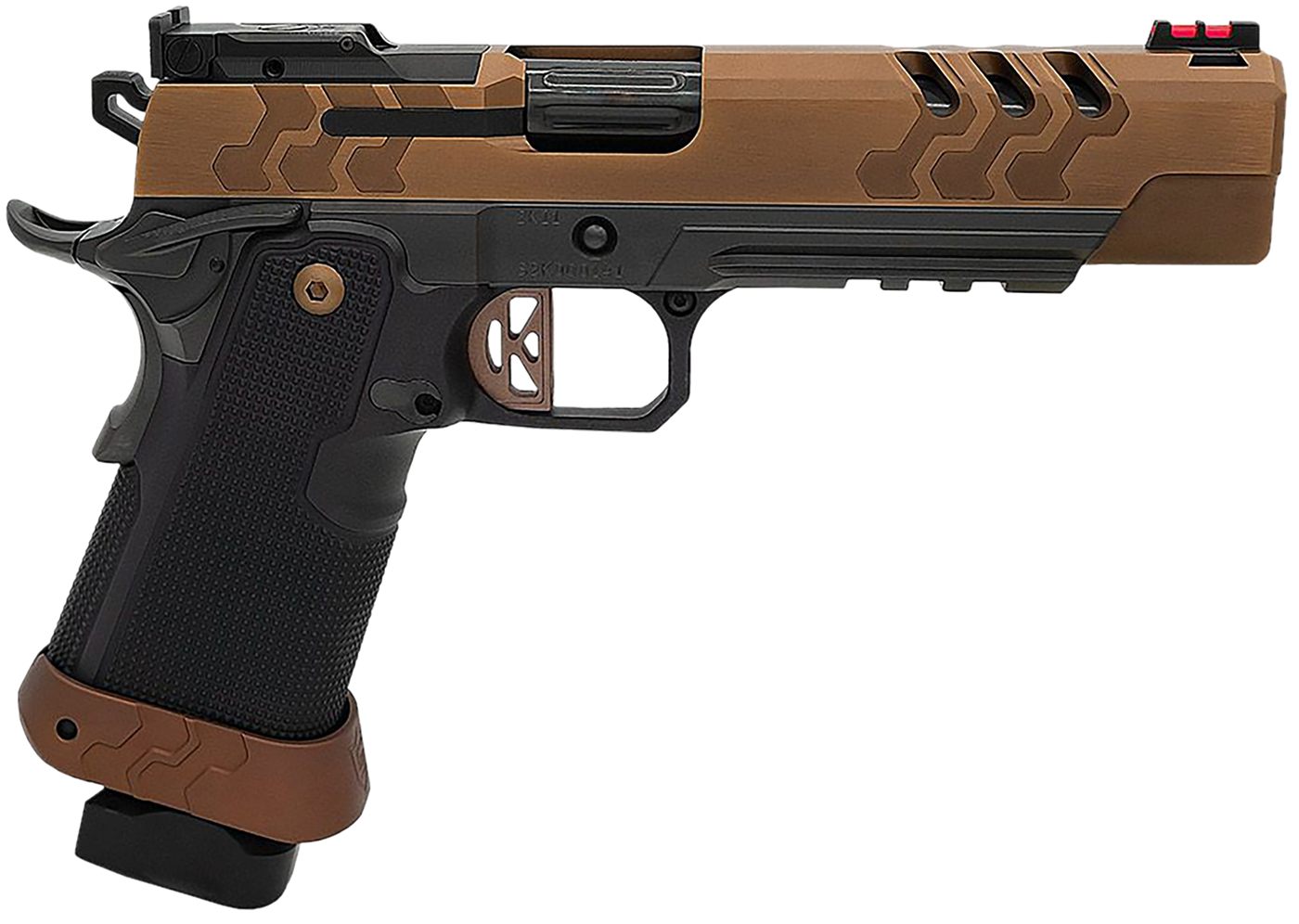 Kimber Mfg.,3500052 2K11 Target (OR) 45 ACP 17+1 5in High Polished w/ Coyot