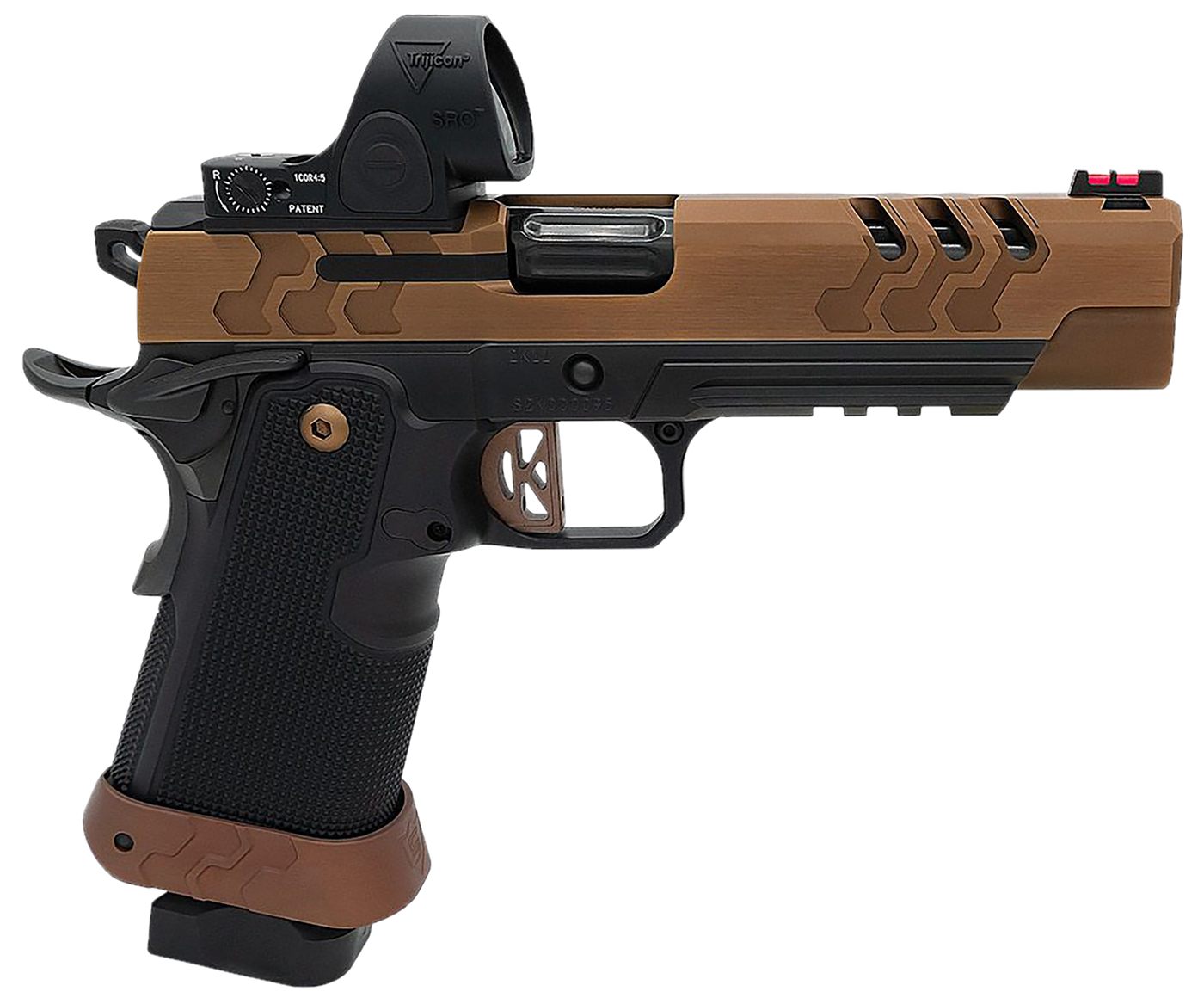 Kimber Mfg.,3500055 2K11 Target (OI) 9mm 20+1 5in High Polished w/ Coyote P view 2