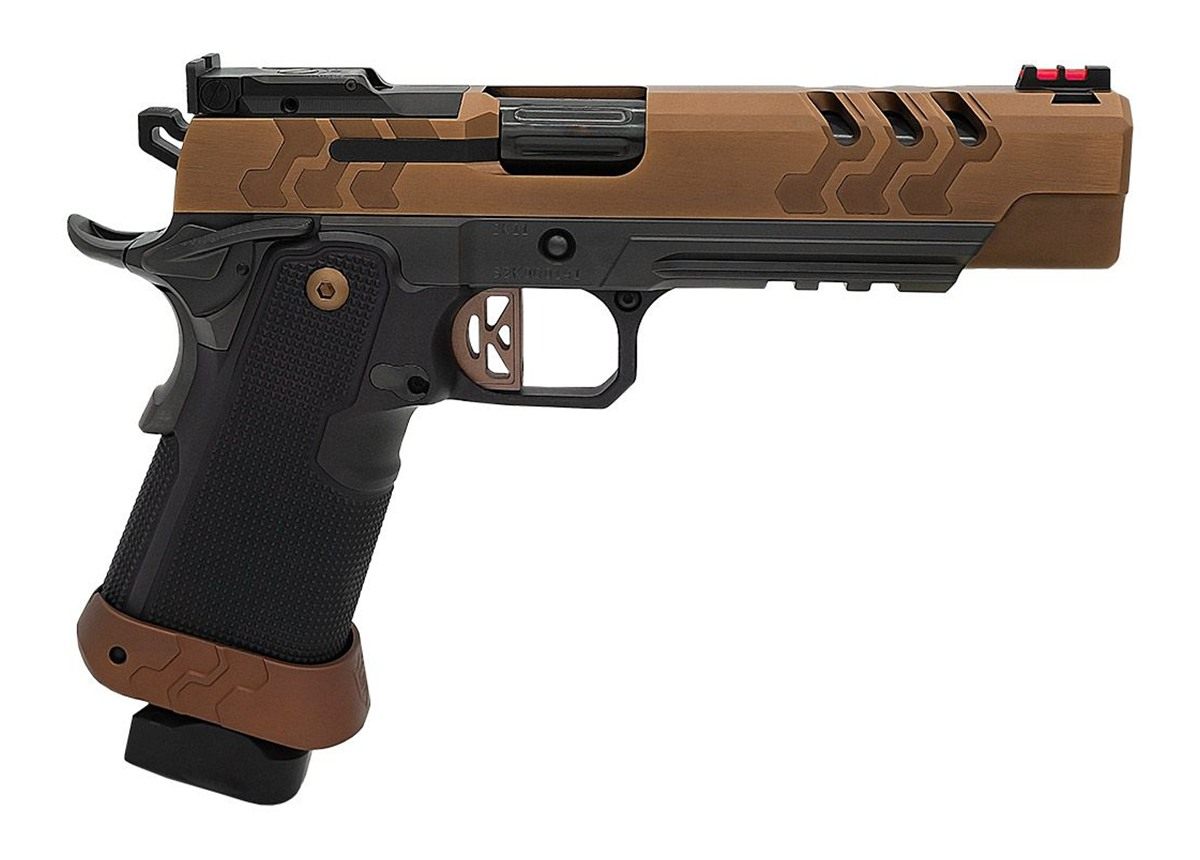 Kimber Mfg, 3500057 2K11 Target 9mm Luger 10+1 Stainless Steel Lightening C