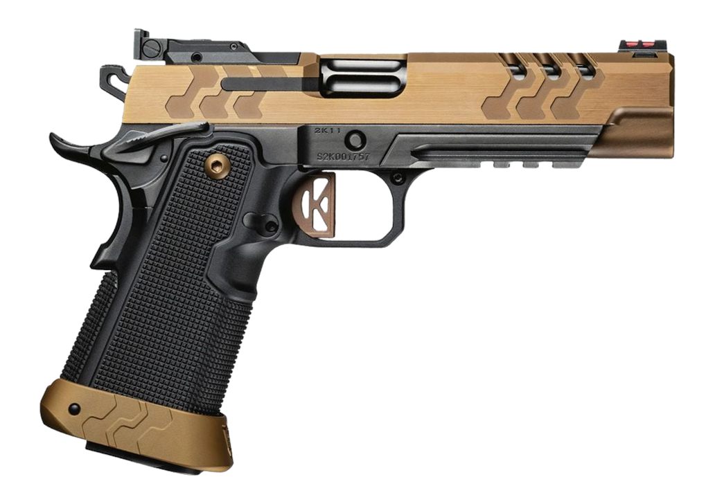 Kimber Mfg, 3500057 2K11 Target 9mm Luger 10+1 Stainless Steel Lightening C view 2