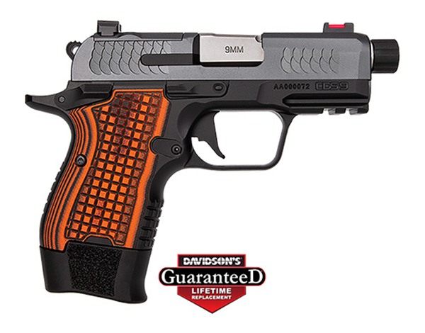 Kimber Mfg.,3600004 CDS9 9mm 15rd 3.64in Black KimPro II Optic Ready Stainl view 3