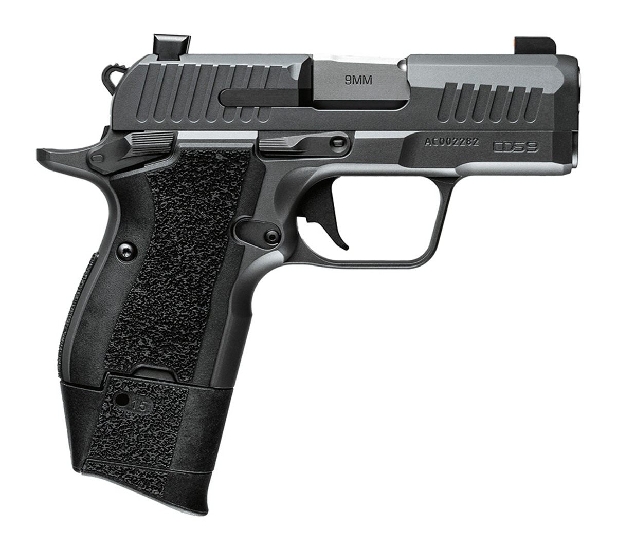 Kimber CDS9 Classic Pstl 9MM 3.18in Gray 1-13RD 1-15RD view 2