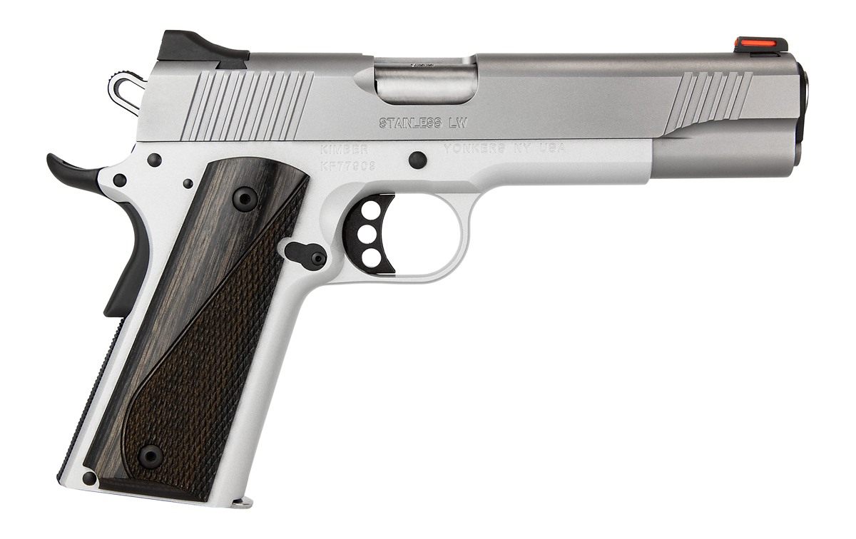 Kimber Mfg, 3700593 LW Arctic 45 ACP 8+1 5in Stainless Match Grade Barrel