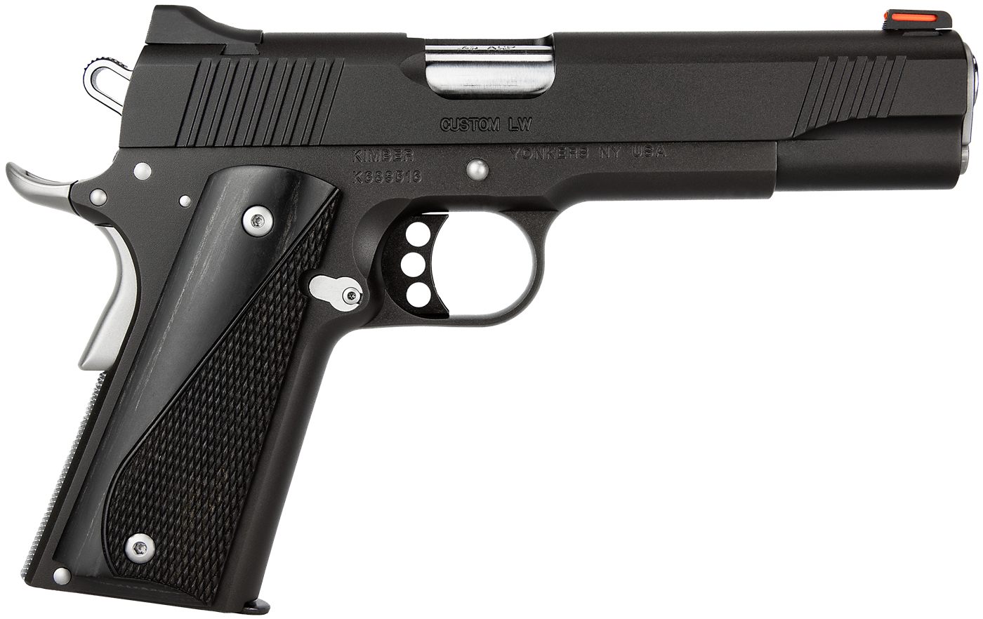 Kimber America Mfg, 3700595 Custom LW Nightstar 45 ACP 8+1 5in Stainless Ma view 2