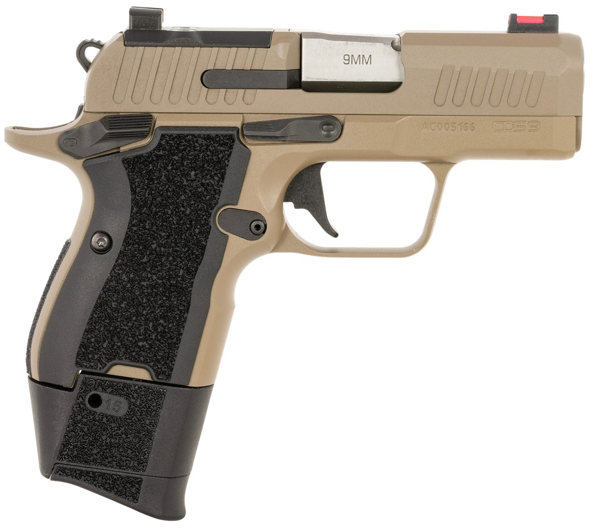 Kimber Mfg, 3700881 CDS9 Lite 9mm Luger 15+1 3.18in Match Grade Barrel, Sta