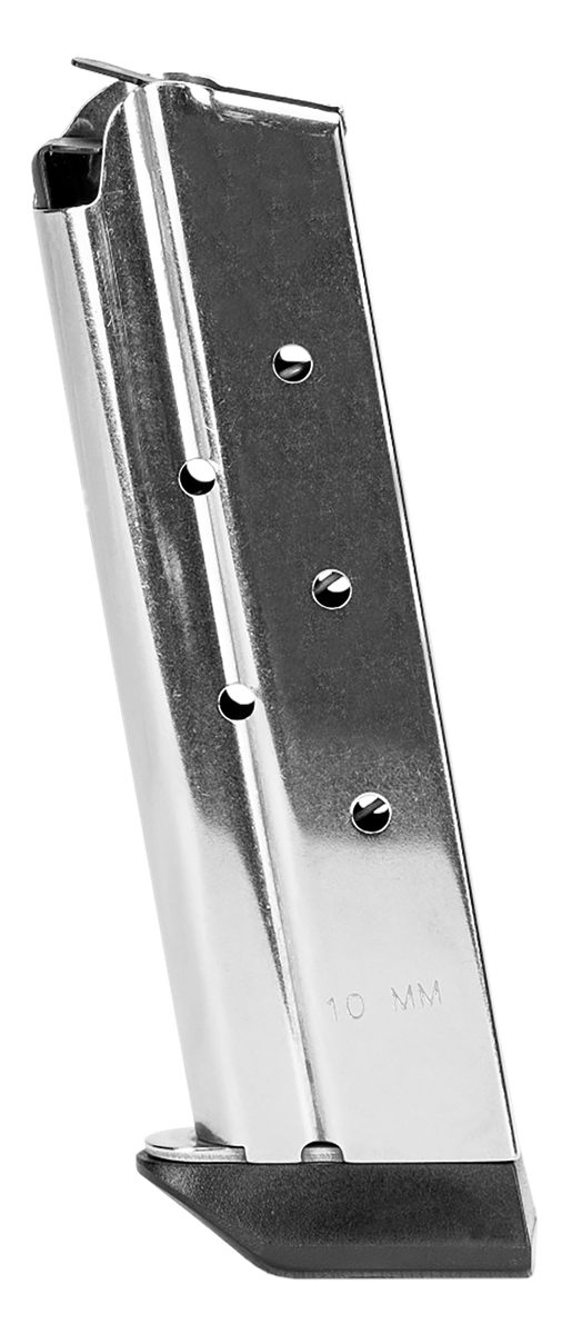 Kimber Mfg.,4200381 8rd 10mm Fits 1911 Silver Steel