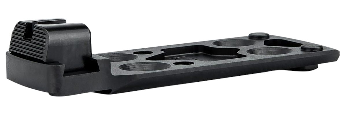 Kimber Mfg.,4200423 KDS9C Dovetail Rear Sight Optic Plates Kit Black/Blank